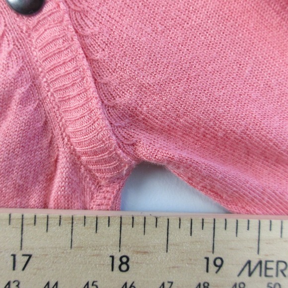 Seraphine Rebecca Women Bamboo Maternity Sweater 6 Pink Viscose Nursing Snap 254 - Picture 5 of 9